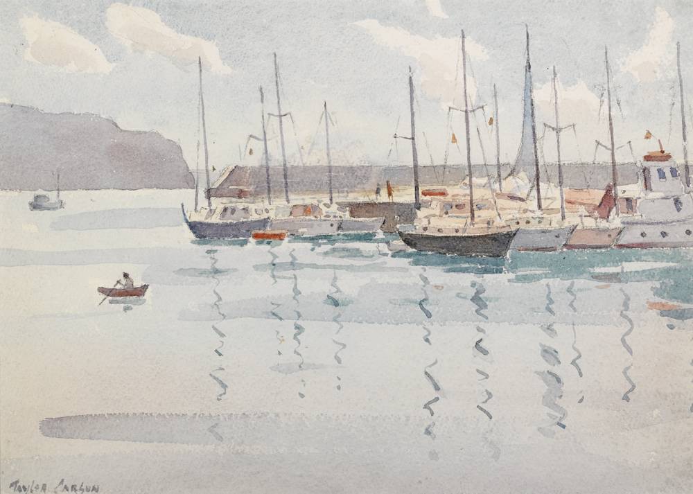 COASTLINE, LOS CRISTIANOS, SPAIN, 1981 by Robert Taylor Carson HRUA (1919-2008) at Whyte's Auctions