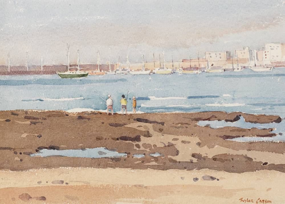 LOS CRISTIANOS, GRAN CANARIA by Robert Taylor Carson HRUA (1919-2008) at Whyte's Auctions