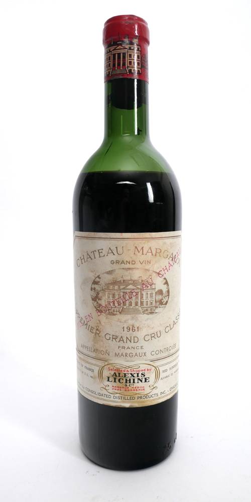 Chateau Margaux 1961. at Whyte's Auctions