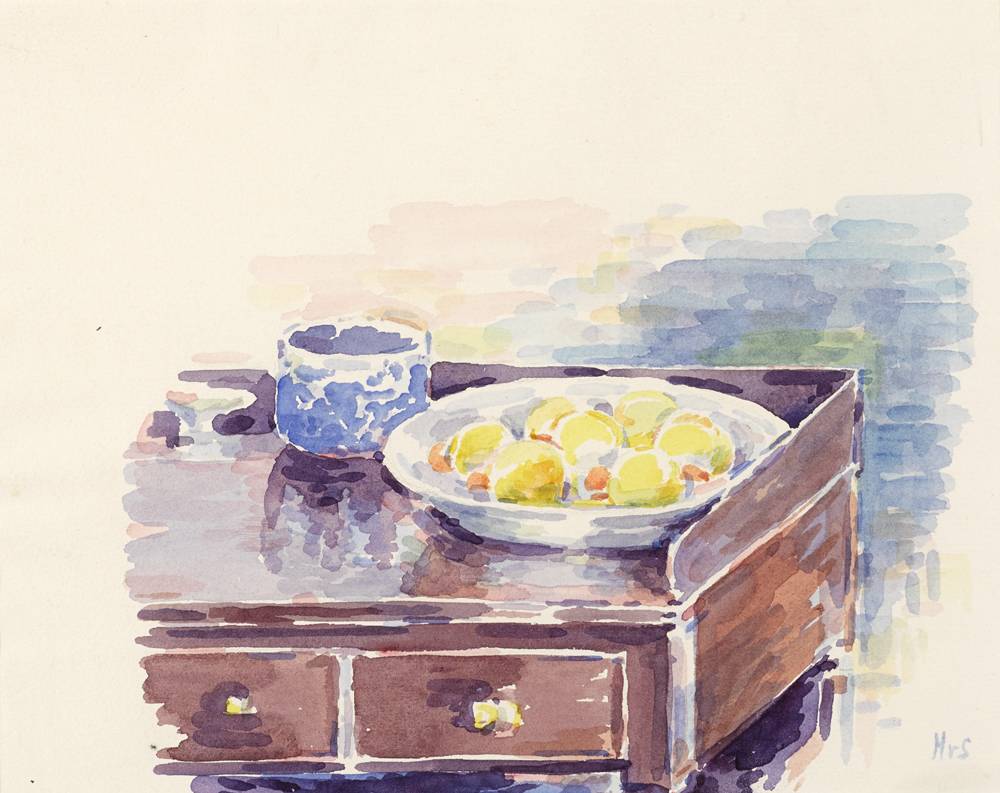 STILL LIFE WITH FRUIT by Hilda van Stockum HRHA (19082006) at Whyte's Auctions