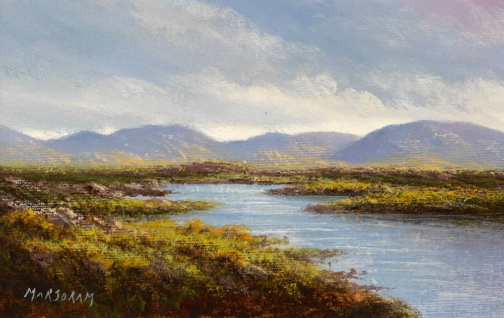 WEST OF IRELAND LANDSCAPE by Gerry Marjoram sold for 250 at Whyte's Auctions