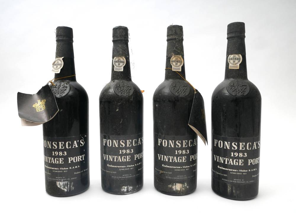 1983 Eight bottles of Fonseca's vintage port. at Whyte's Auctions