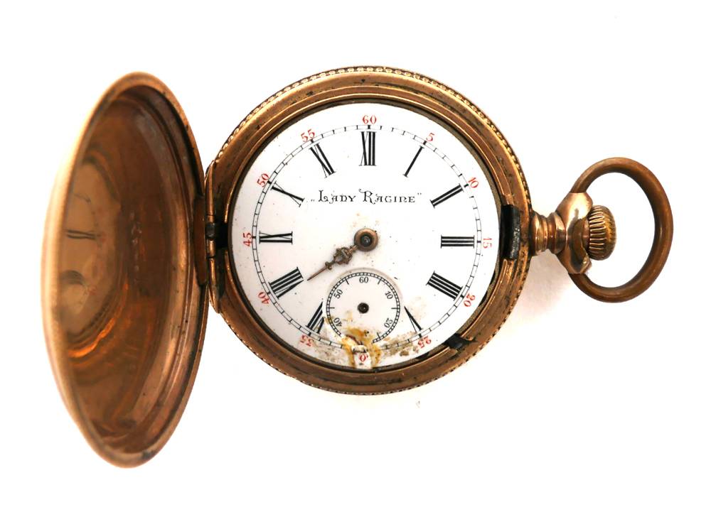 A lady's Racine pocket watch. at Whyte's Auctions