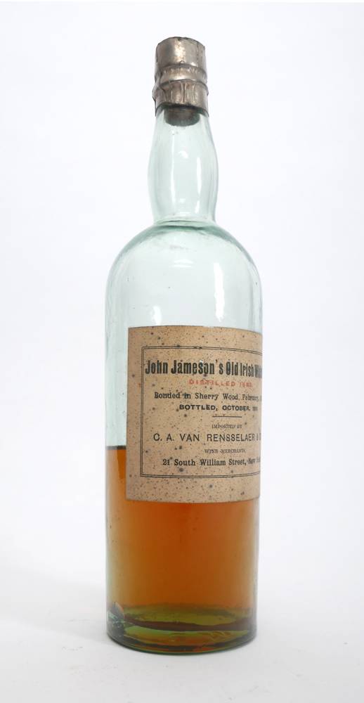 1883 John Jameson's Old Irish whiskey, one bottle. at Whyte's Auctions