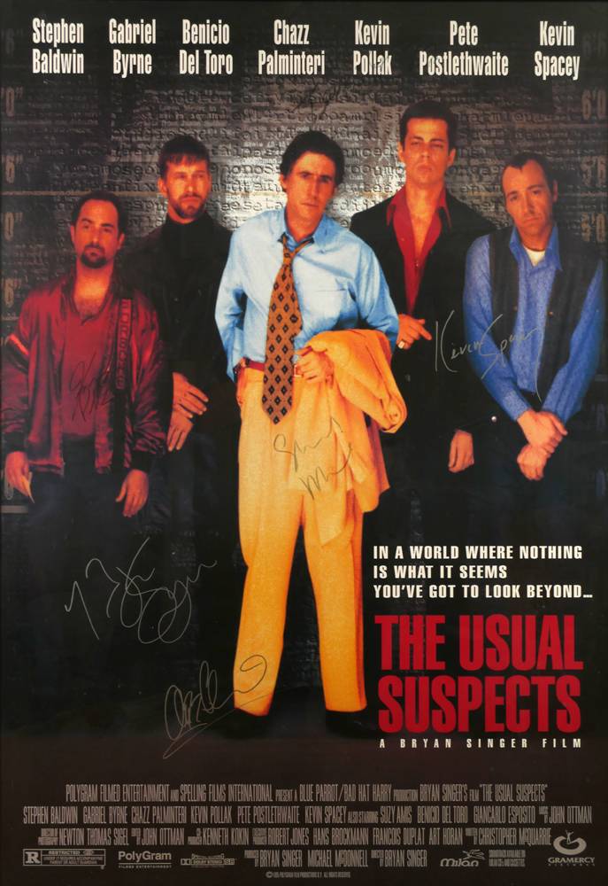 The Usual Suspects, signed. at Whyte's Auctions