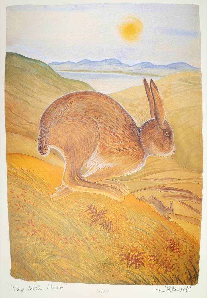 THE IRISH HARE by Pauline Bewick RHA (b.1935) at Whyte's Auctions