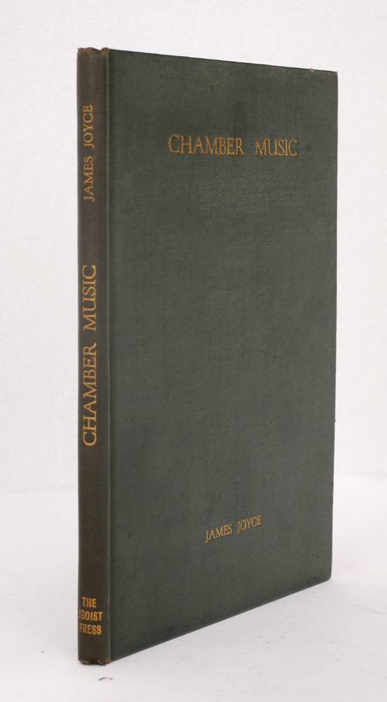 Joyce, James. Chamber Music, Egoist Press, 1923. at Whyte's Auctions