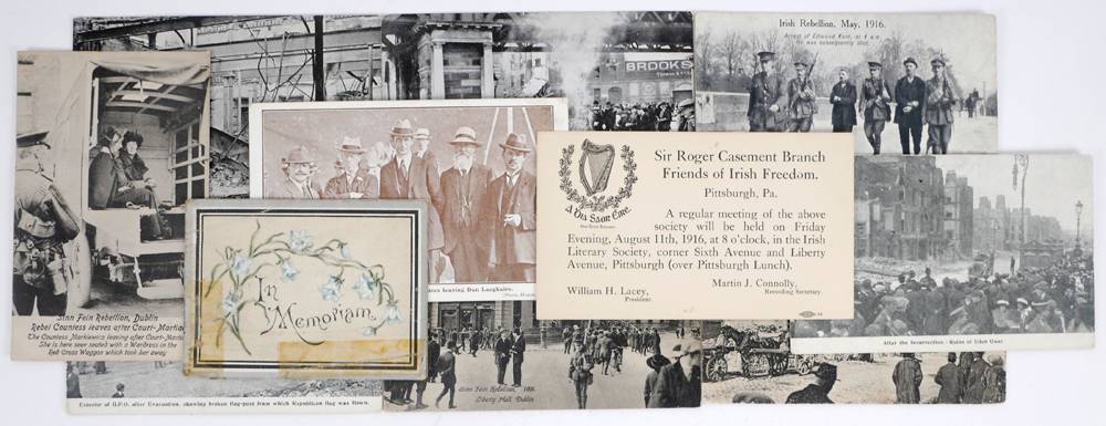 Postcards, 1916 Rising, Peace Conference 1921. at Whyte's Auctions