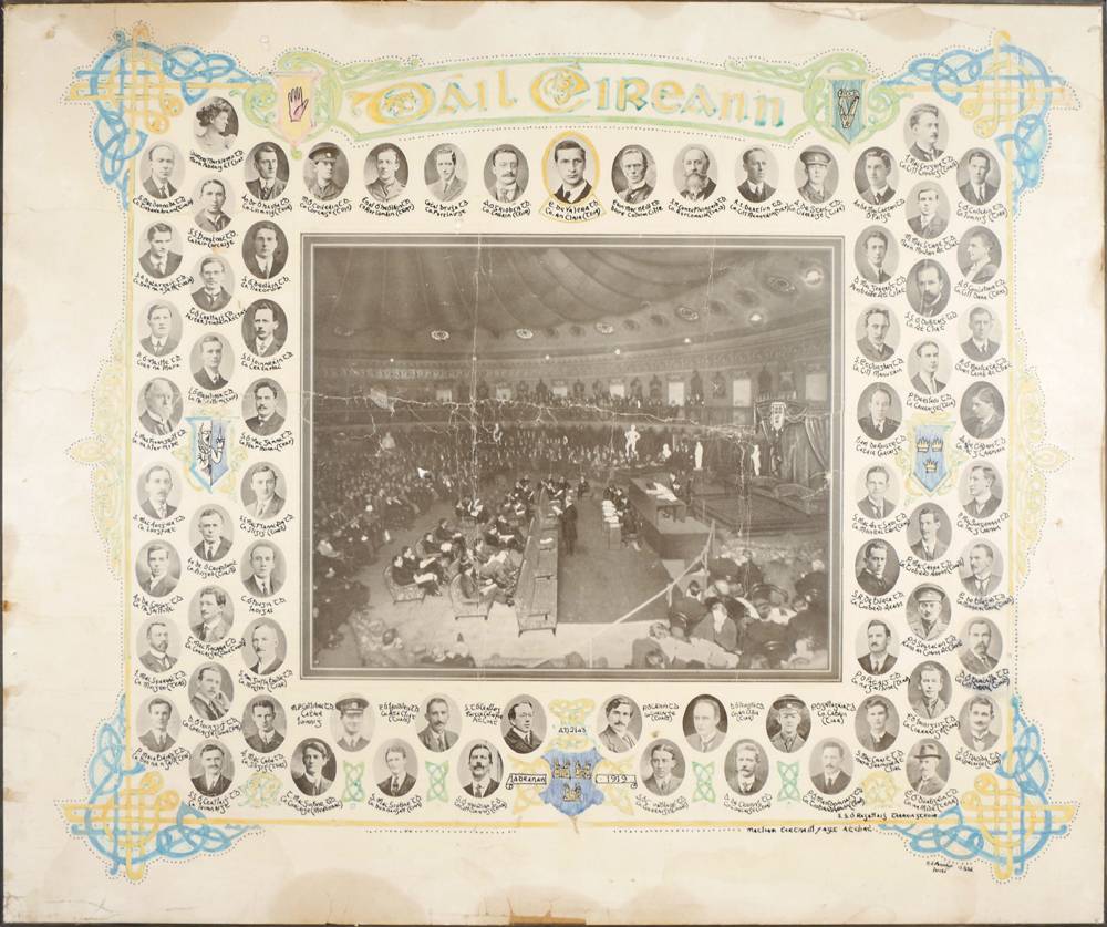 1919 Dail Eireann poster. at Whyte's Auctions