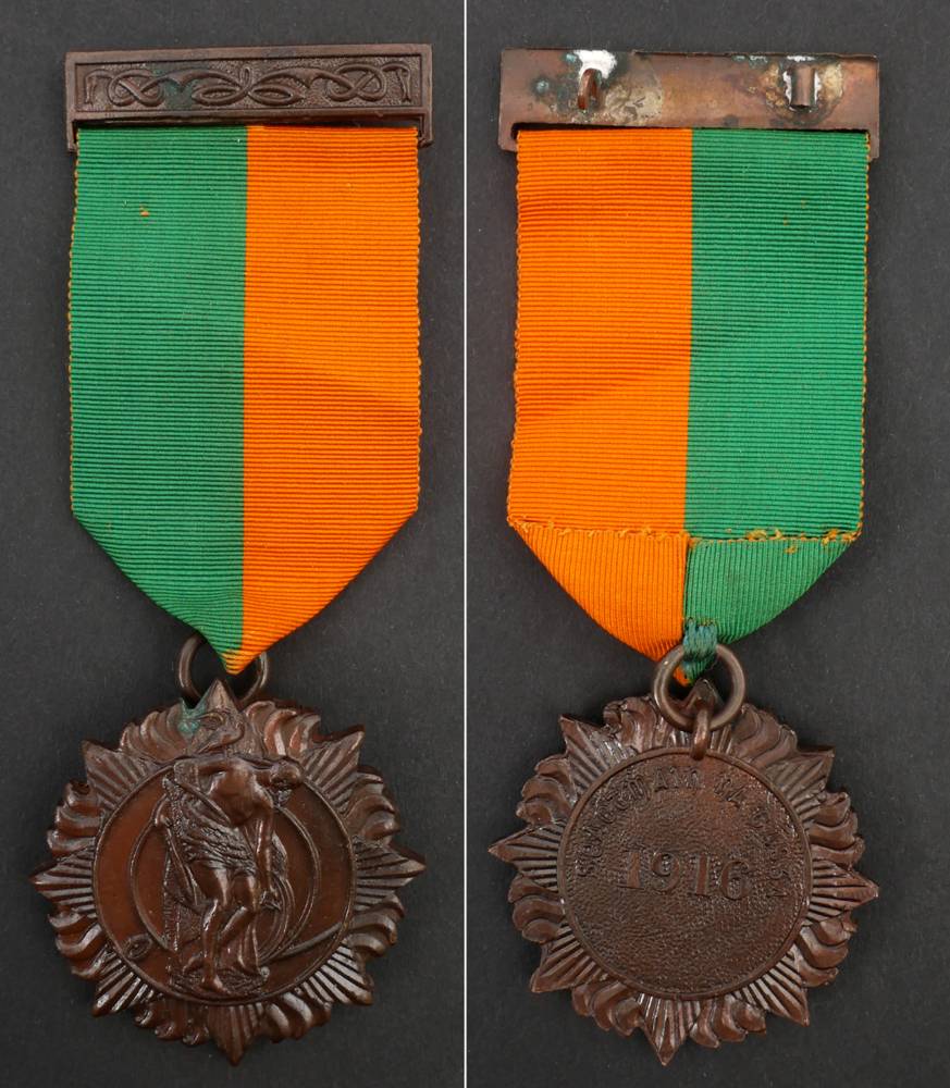1916 Rising Medal to Kathleen Clarke. at Whyte's Auctions