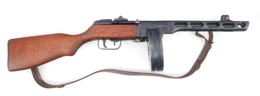 1941 Russian PPSH41 sub-machine gun. at Whyte's Auctions