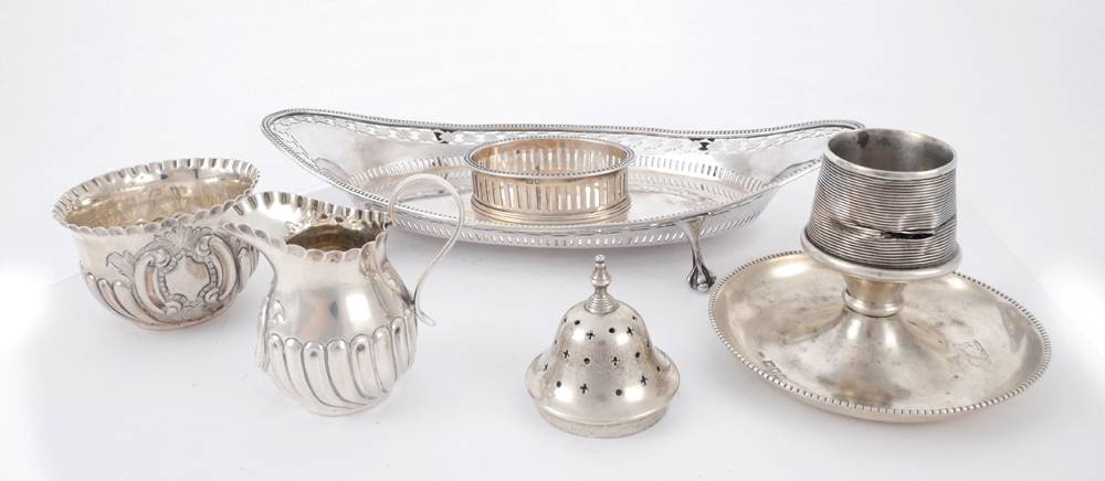 Victorian and Edwardian silver wares. at Whyte's Auctions