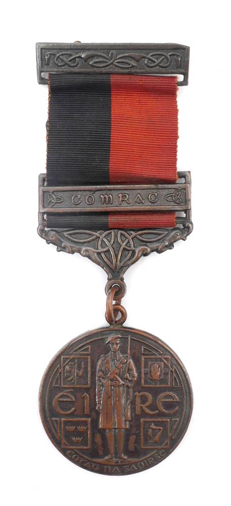 1917-1922 War of Independence combatant's medal, with Comhrach bar. at Whyte's Auctions