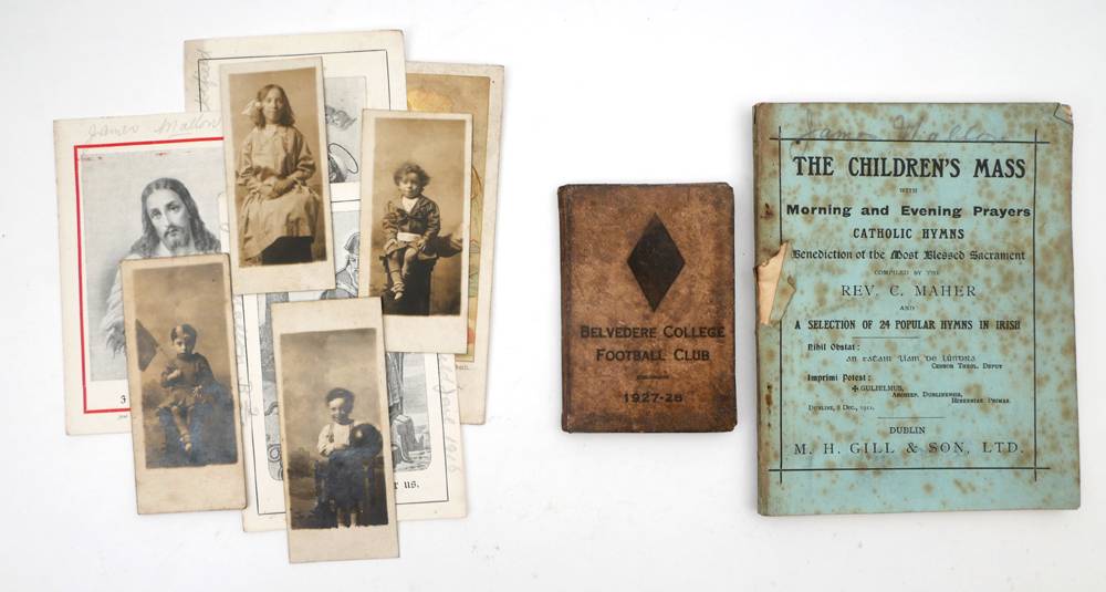James Mallon, Frongoch photographs, prayer books etc. at Whyte's Auctions