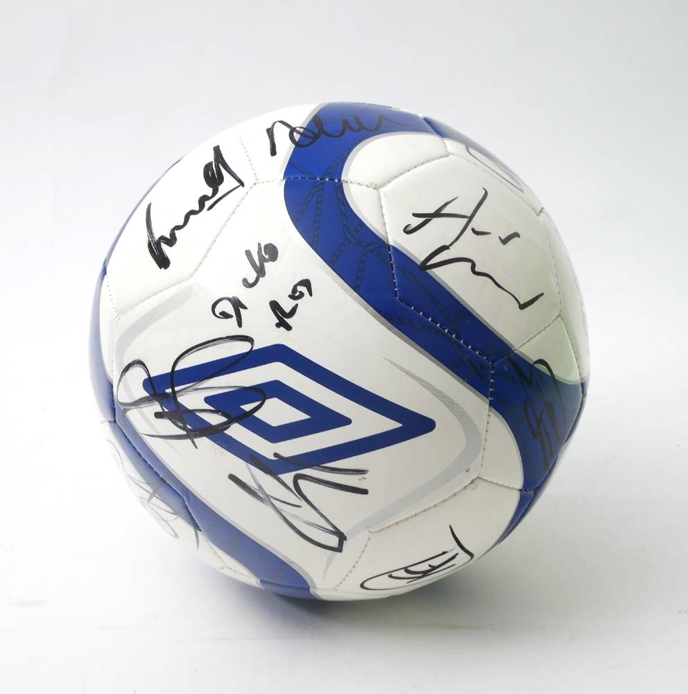 2011 Carling Nations Cup, football signed by the Republic of Ireland team. at Whyte's Auctions