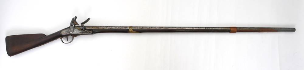 Early 19th century US military flintlock musket. at Whyte's Auctions