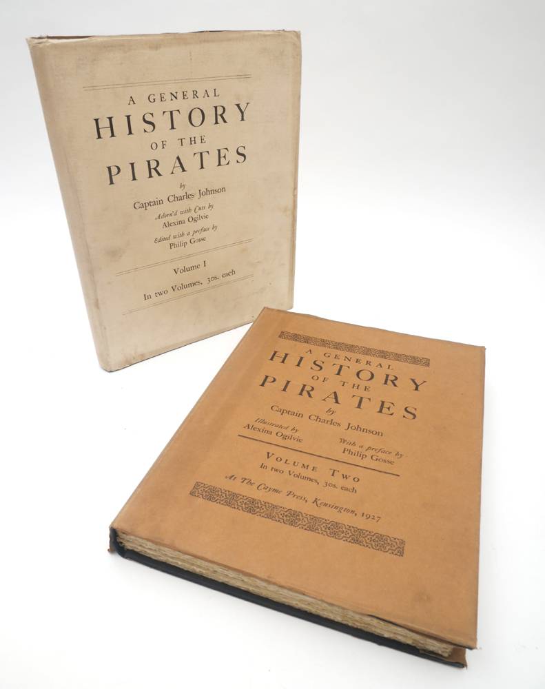 Johnson, Charles, Philip Gosse (Edits), Alexina Ogilvie (Illus).  A General History of the Pirates. at Whyte's Auctions