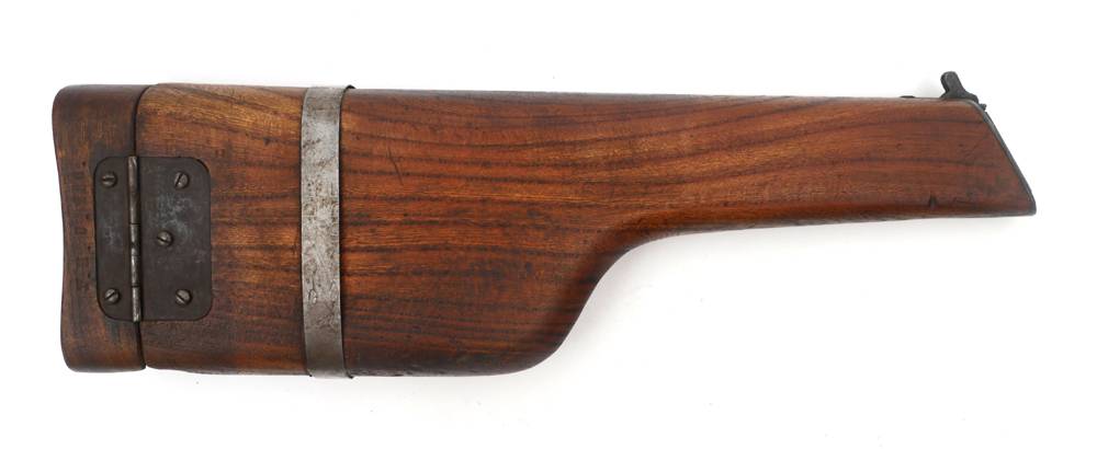 Mauser C96 wooden holster. at Whyte's Auctions