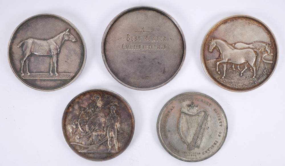 1847-1921 Agricultural medals, North Wicklow and Kildare. at Whyte's Auctions