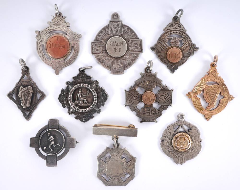 Collection of Irish sporting medals. at Whyte's Auctions