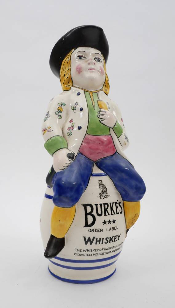 Burke's Whiskey jug. at Whyte's Auctions
