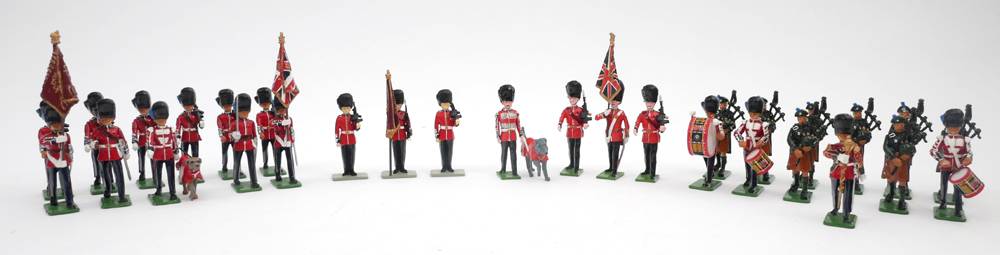 Model soldiers, Irish Guards. at Whyte's Auctions