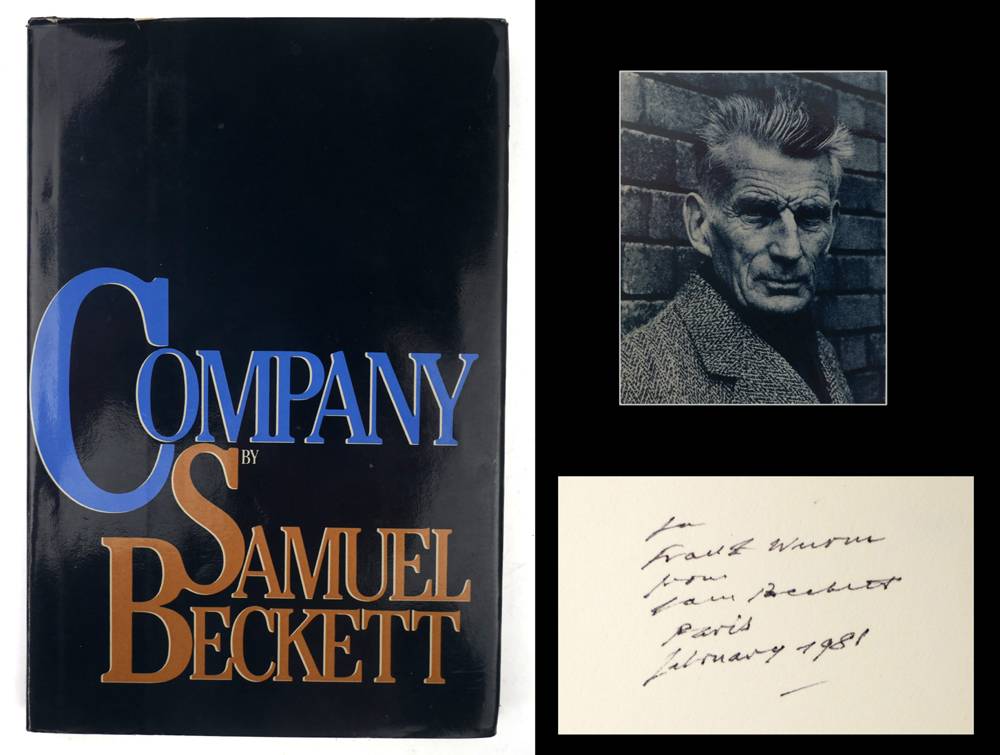 Beckett, Samuel. Company, signed and inscribed. at Whyte's Auctions