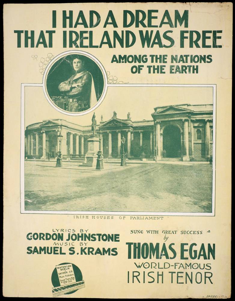 1915-1936 Irish sheet music. at Whyte's Auctions