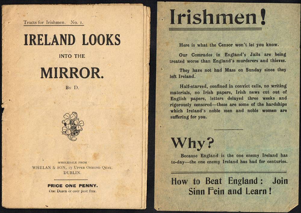 1917-1918 Sinn Fein Tracts collection at Whyte's Auctions