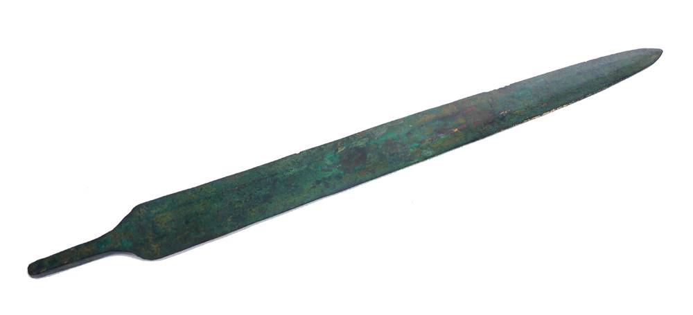 2nd Millennium BC Irish bronze dagger. at Whyte's Auctions