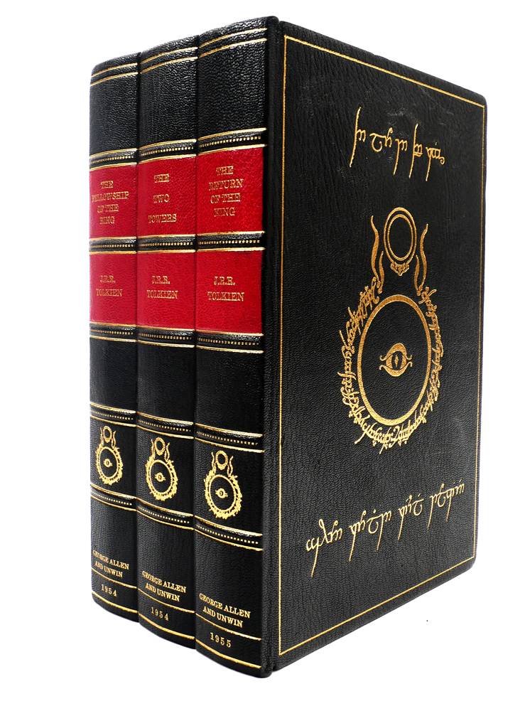 Tolkien, J.R.R. Lord Of The Rings trilogy - The Fellowship Of The King, The Two Towers and Return Of The King, First Editions. at Whyte's Auctions
