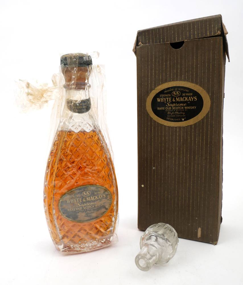 Whyte and Mackay 'Supreme' Rare Old Scotch Whisky. at Whyte's Auctions
