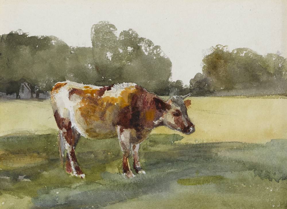 COW GRAZING, KILMURRY by Mildred Anne Butler sold for �950 at Whyte's Auctions