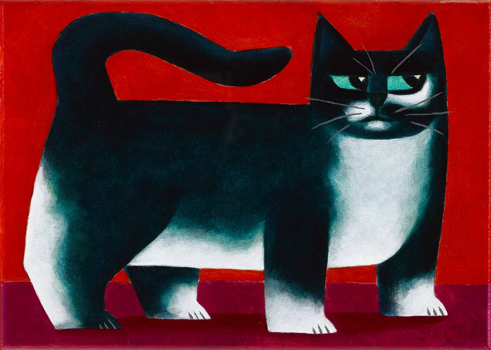 CAT by Graham Knuttel (b.1954) (b.1954) at Whyte's Auctions