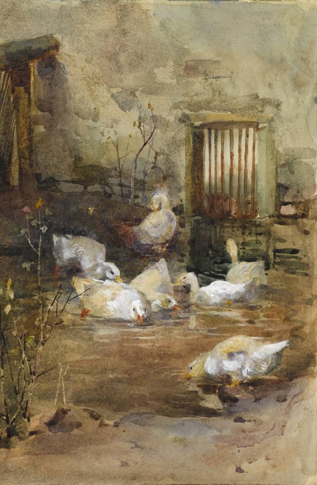 DUCK POND by Mildred Anne Butler sold for �1,900 at Whyte's Auctions