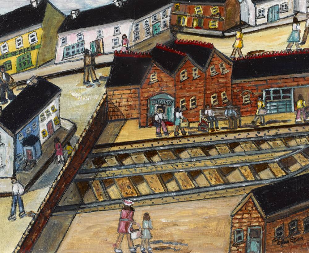 TRAIN STATION by Orla Egan  at Whyte's Auctions