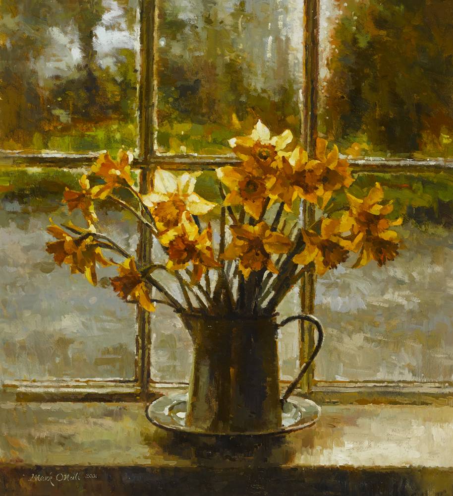 WINDOWSILL GOLD by Mark O'Neill (b.1963) at Whyte's Auctions