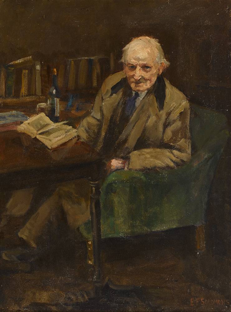 PORTRAIT OF SEAMUS O'SULLIVAN by Estella Frances Solomons HRHA (1882-1968) at Whyte's Auctions