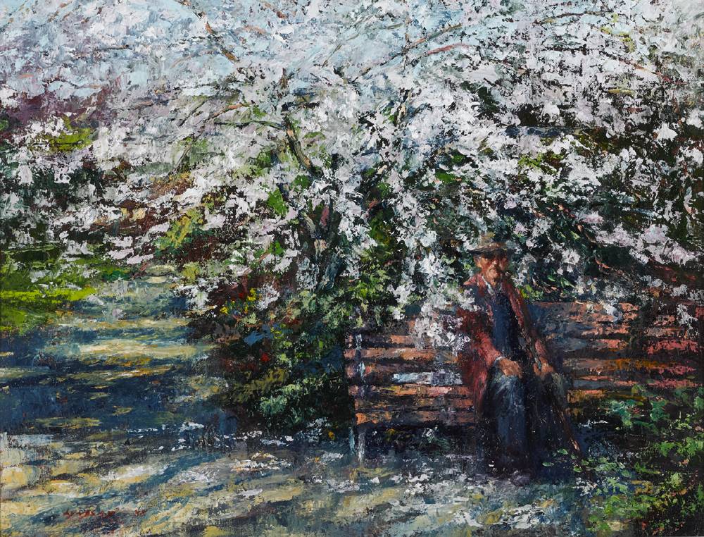 IN THE PARK, DUBLIN, 1988 by Roy Lyndsay sold for �1,800 at Whyte's Auctions