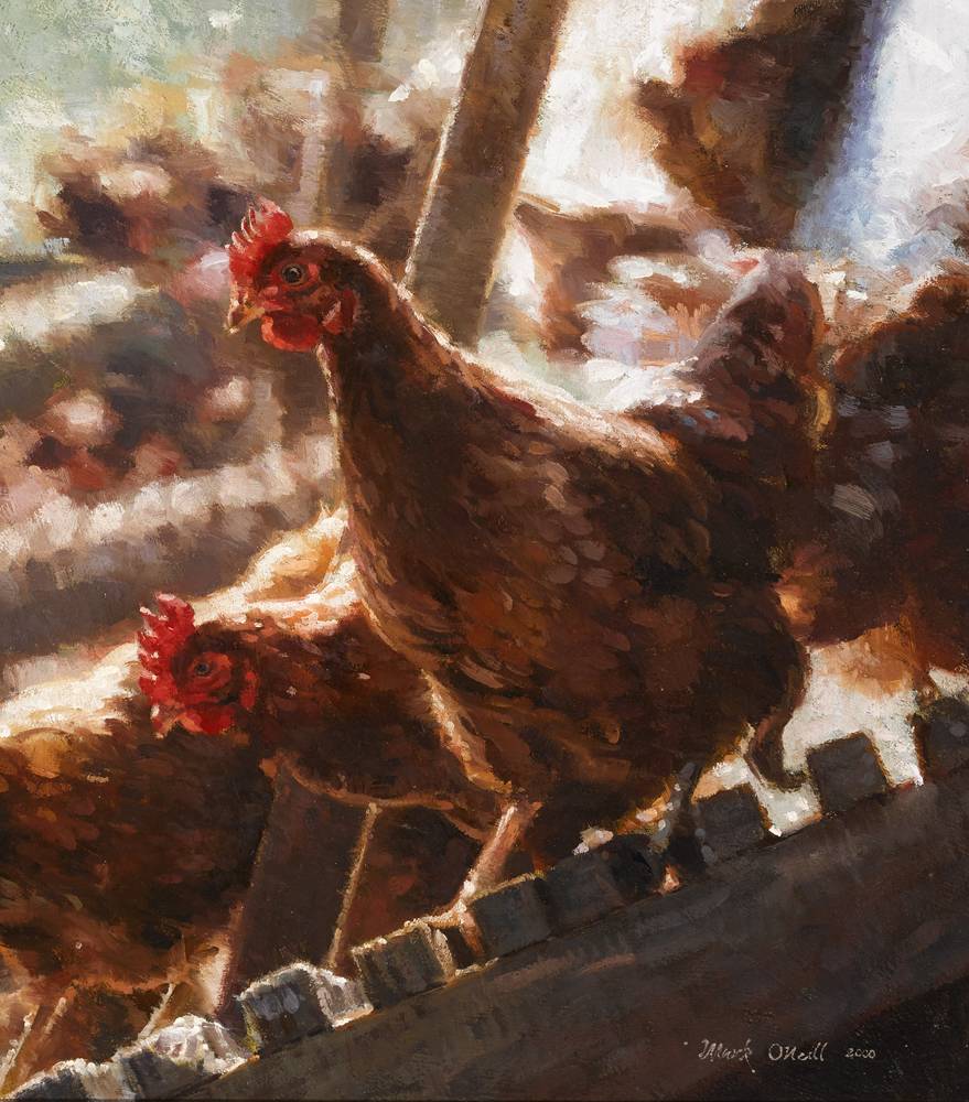 HENS, 2000 by Mark O'Neill (b.1963) at Whyte's Auctions