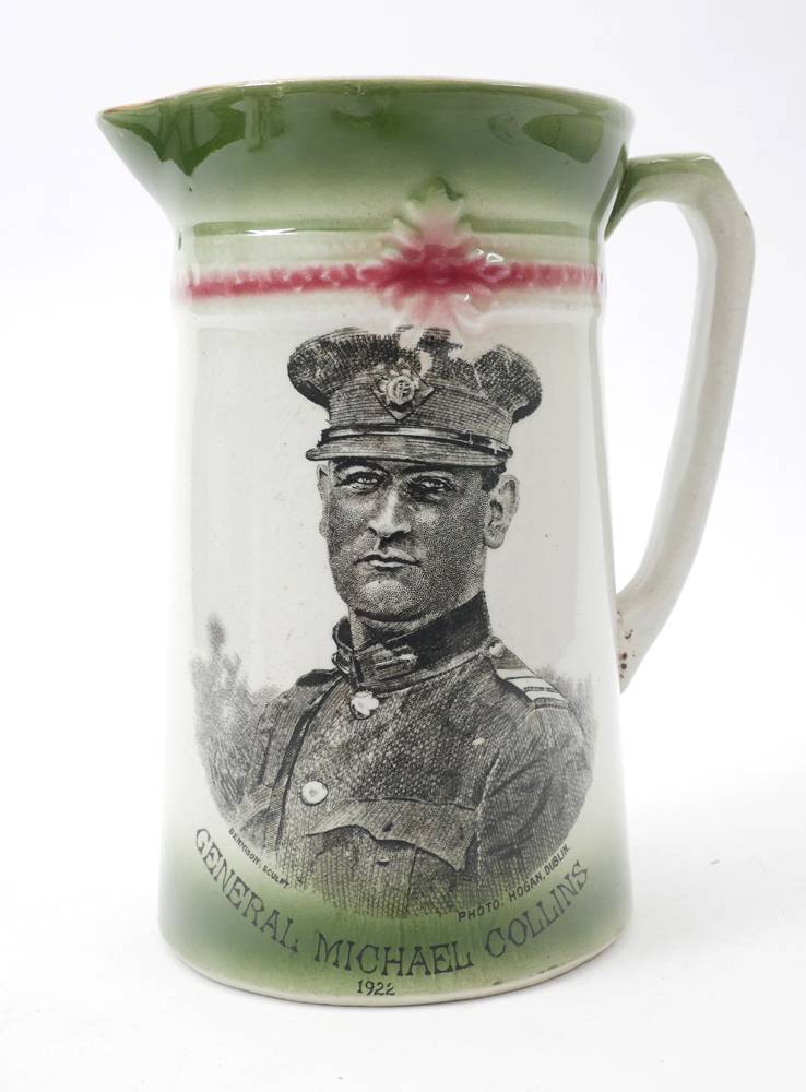 1922 Michael Collins commemorative jug. at Whyte's Auctions