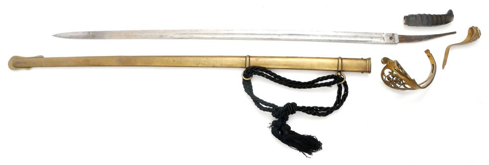 Victorian 1845-pattern infantry officer's sword, by Clowes and Woodward, Dame St., Dublin. at Whyte's Auctions