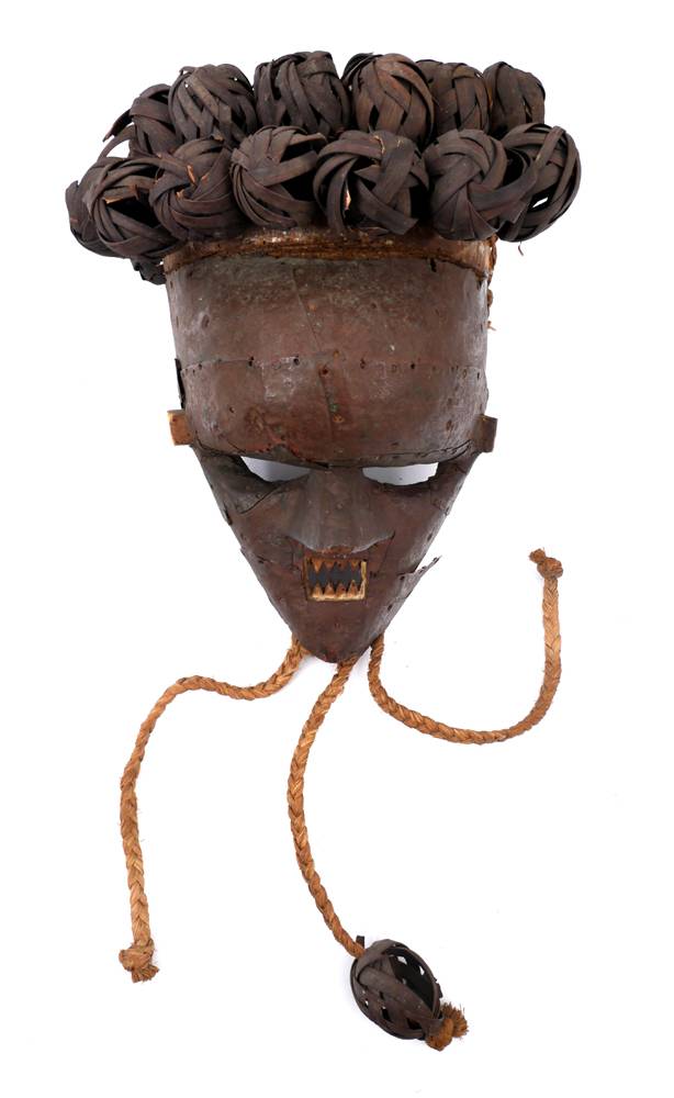 Tribal mask, Selampasu, Congo. at Whyte's Auctions