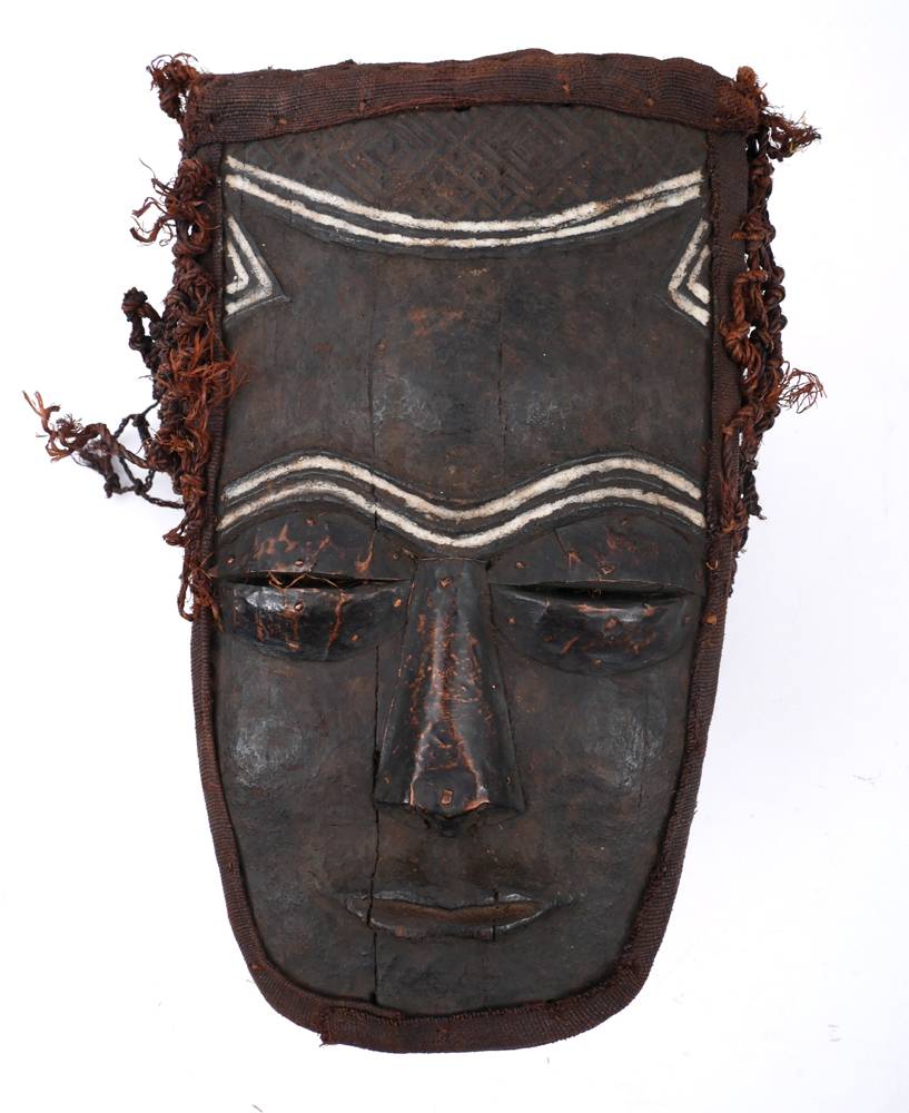 Tribal mask, Congo tribe. at Whyte's Auctions