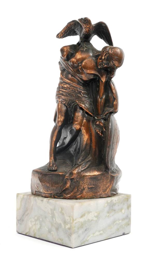 1966: 1916 Rising commemoration bronze of 'The Dying Cchulainn' by Oliver Sheppard. at Whyte's Auctions