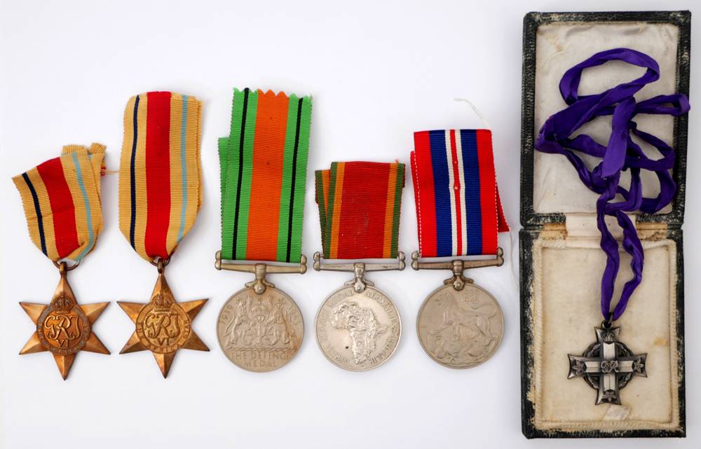 1939-1945 Canadian Memorial Cross and South Africa group of four. at Whyte's Auctions