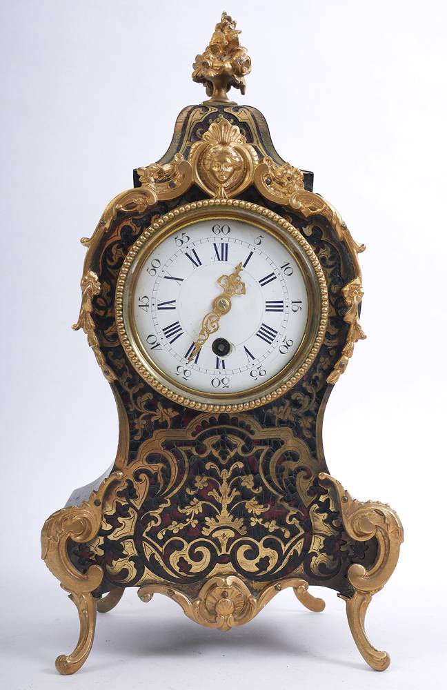 French boulle bracket clock. at Whyte's Auctions