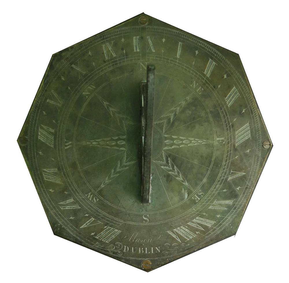 19th century Irish sundial, by Mason, Dublin. at Whyte's Auctions
