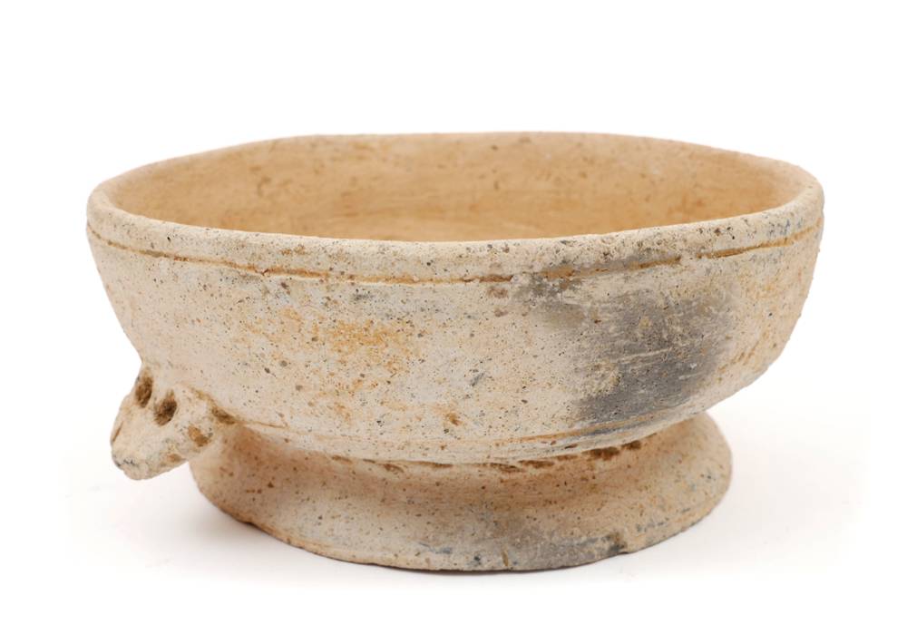 1st millennium BC, Iron Age earthenware bowl. at Whyte's Auctions