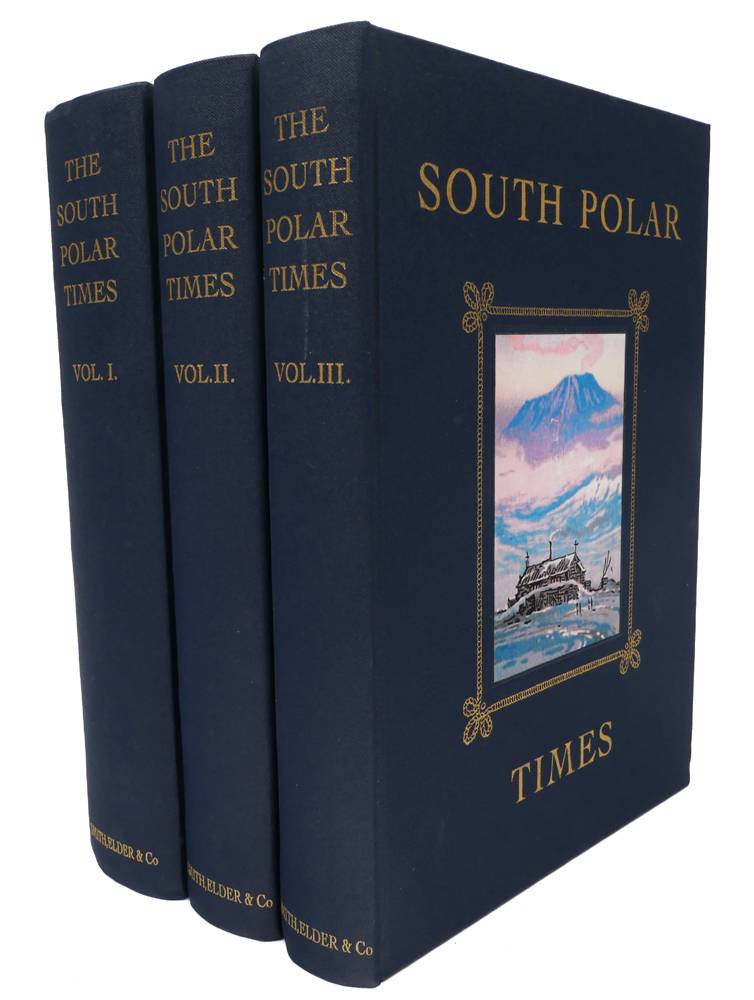 Shackleton, Ernest, et al. The South Polar Times 1902-1911, Centenary Edition. at Whyte's Auctions